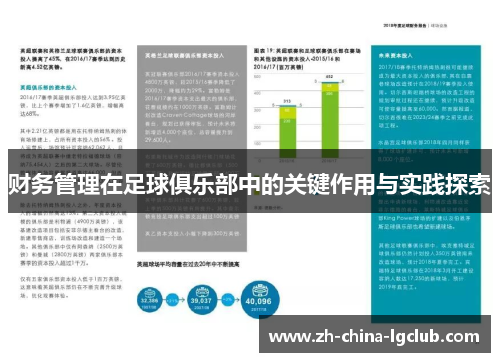 财务管理在足球俱乐部中的关键作用与实践探索 财务管理在足球俱乐部中的关键作用与实践探索